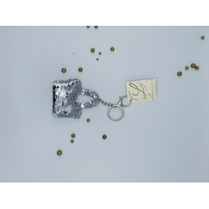 Tasje Pailletjes Zilver