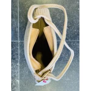 BAG ROUND TWO TONE Natural