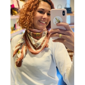 Met fijne bloementjes Roze