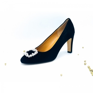 CAFFE CAMOSCIO ACC STRASS ZWART