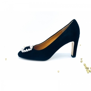 CAFFE CAMOSCIO ACC STRASS ZWART