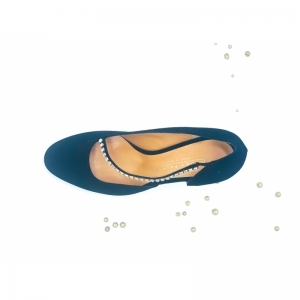CAFFE CAMOSCIO STRASS ZWART
