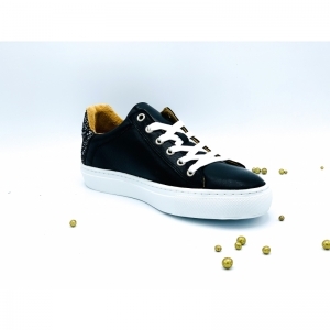 VELVET PRETO GLITTER ZWART