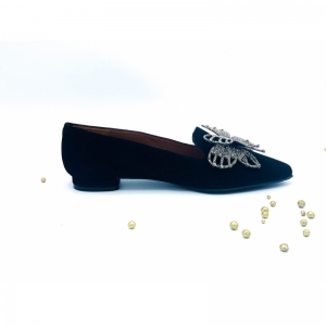 SUEDE BLACK BLACK
