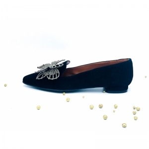 SUEDE BLACK BLACK
