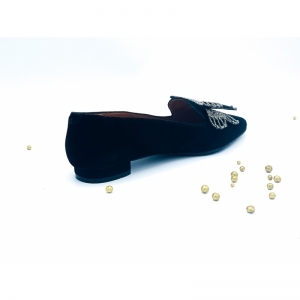 SUEDE BLACK BLACK