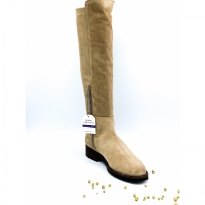 VELOUR MARMOTA GRIJS