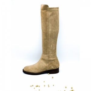VELOUR MARMOTA GRIJS