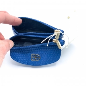 BELLUGA SMALL LEATHER BLAUW