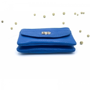 BELLUGA SMALL LEATHER BLAUW