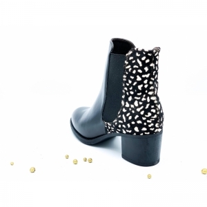 CALF NEGRO PONY ZWART