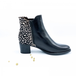 CALF NEGRO PONY ZWART