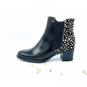 CALF NEGRO PONY ZWART