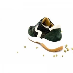 SUEDE VERDE OLIVE GROEN