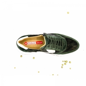 SUEDE VERDE OLIVE GROEN