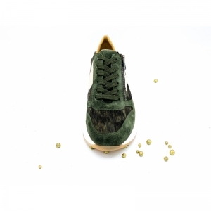 SUEDE VERDE OLIVE GROEN