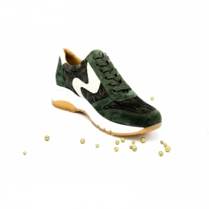 SUEDE VERDE OLIVE GROEN