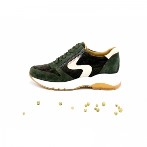 SUEDE VERDE OLIVE GROEN
