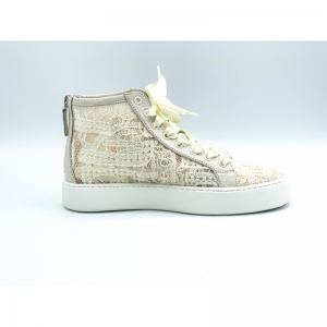 HOGLMESH CREME KANT WIT