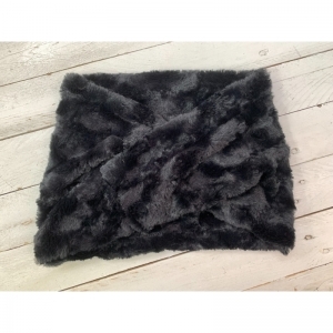 Buff met twist ZWART
