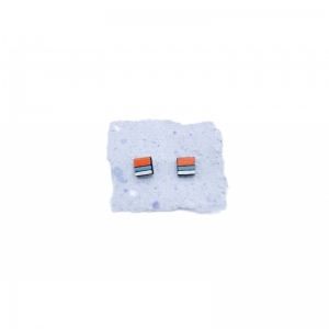 Blok oranje-blauw-wit ORANJE