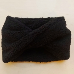 Buff met twist ZWART