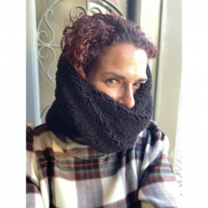 Buff met twist ZWART