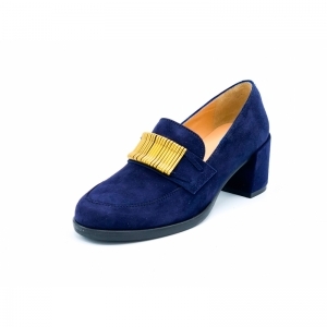 CADY PIN CAMOSCIO NAVY NAVY