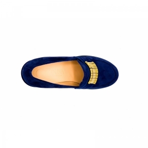 CADY PIN CAMOSCIO NAVY NAVY