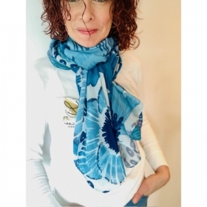 BLOEMBLAADJES BLAUW