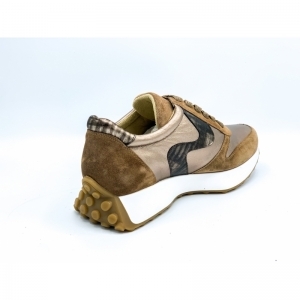 SUEDE TAUPE GOUD