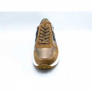 SUEDE TAUPE GOUD