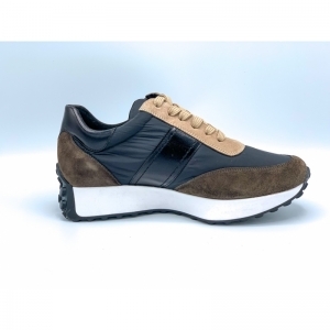 SUEDE TOPO ZWART