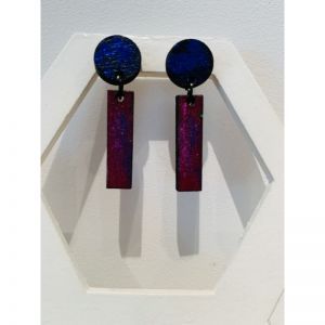 OORBEL HOUT BLAUW