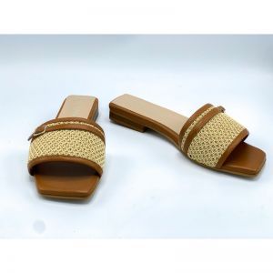 JILL RAFFIA BEIGE