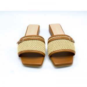 JILL RAFFIA BEIGE