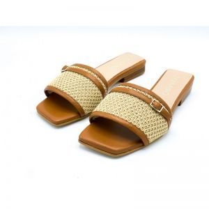JILL RAFFIA BEIGE